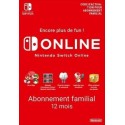 Nintendo Switch Online 12 mois Abonnement familial en Tunisie