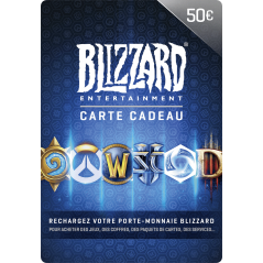 Carte Blizzard 50€ Battle.net en Tunisie
