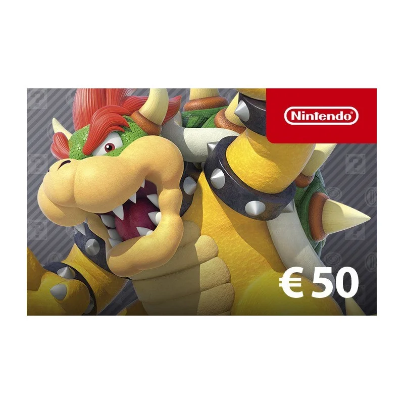 Nintendo eShop Card 50€ en Tunisie