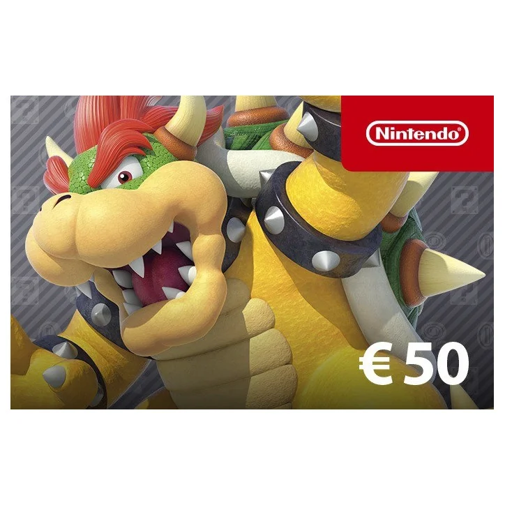 Nintendo eShop Card 50€ Nintendo eShop Card 50€ - CARTE NINTENDO - gamezone