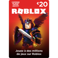 Carte Roblox 20€ en Tunisie