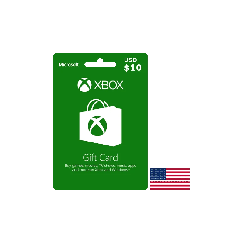 Carte Xbox USA USD 10 dollars en Tunisie