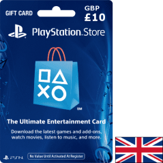 Carte PSN PlayStation United Kingdom £10 Pound en Tunisie