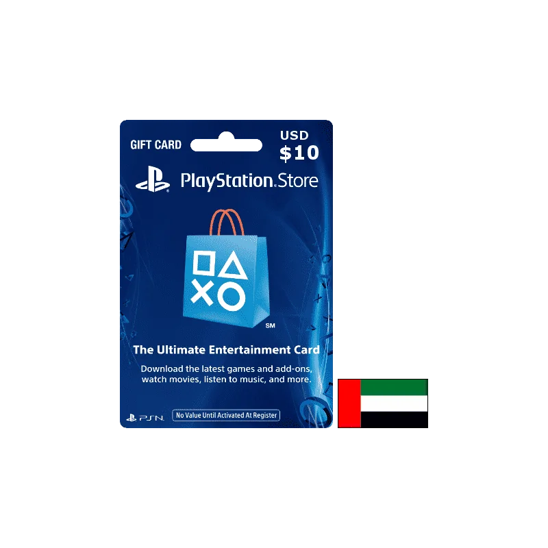 Carte Playstation Network $10 UAE الإمارات العربية المتحدة en Tunisie