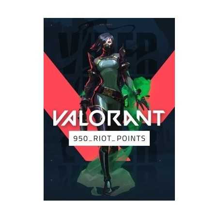 Valorant 950 Riot Points