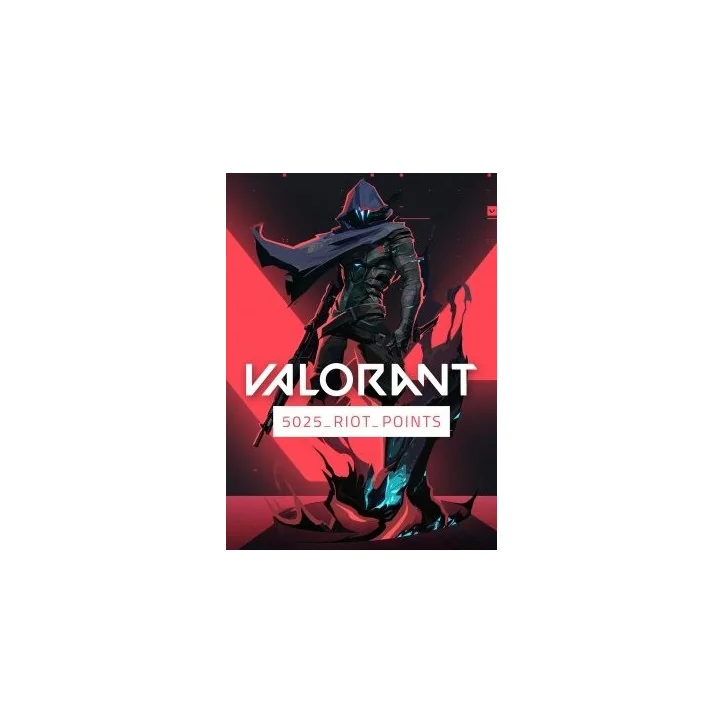Valorant 5025 Riot Points Valorant 5025 Riot Points - CARTE Valorant - gamezone