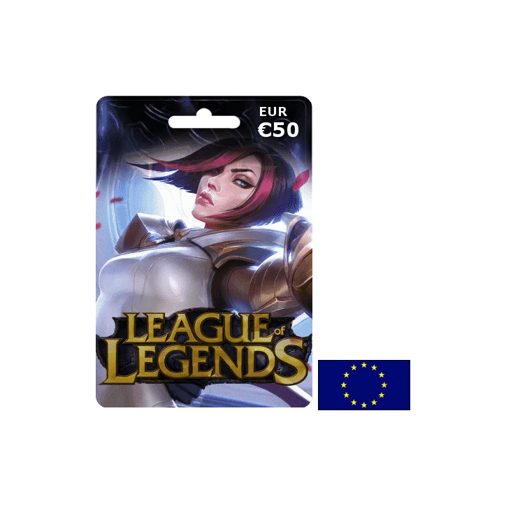 League of Legends EUW EUR 50€ League of Legends EUW EUR 50€ - CARTE League of Legends - gamezone