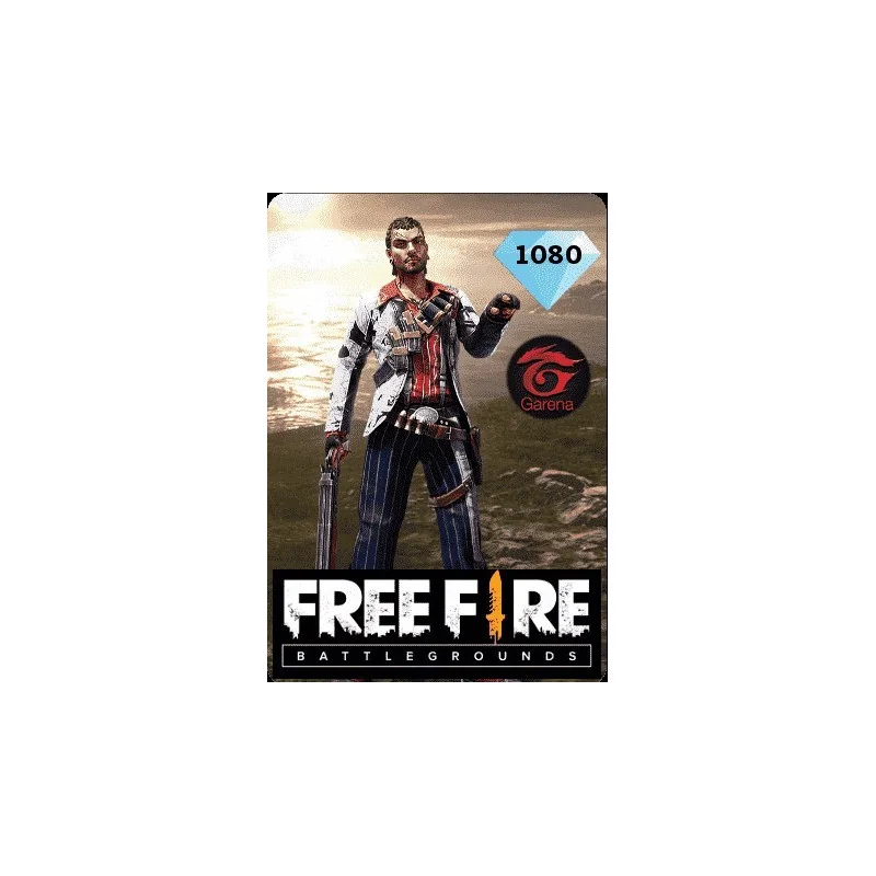 Free Fire MENA 1080 Diamonds en Tunisie