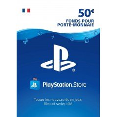 Carte Psn 50 Eur Playstation Store Ps4 Ps3 Ps Vita Compte Francais