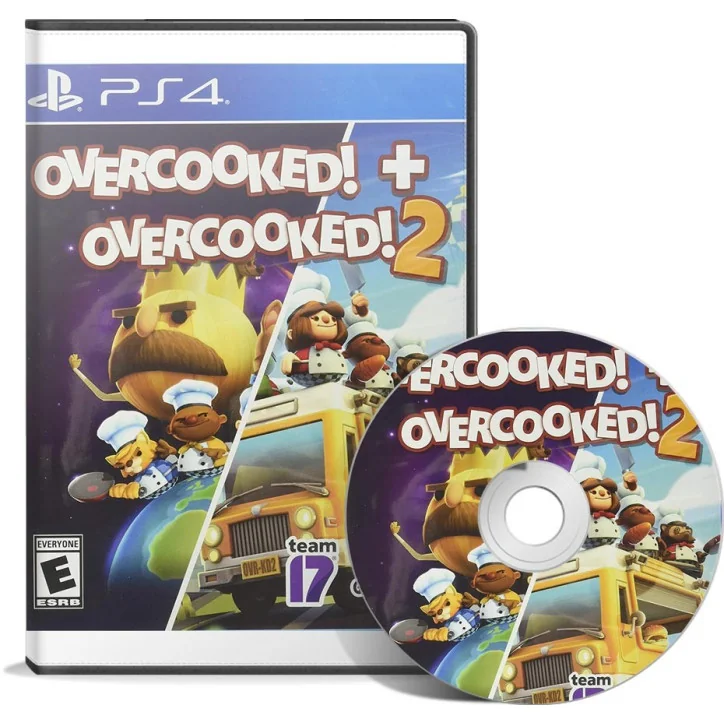 Overcooked + Overcooked 2 PS4 - JEUX PS4 - gamezone