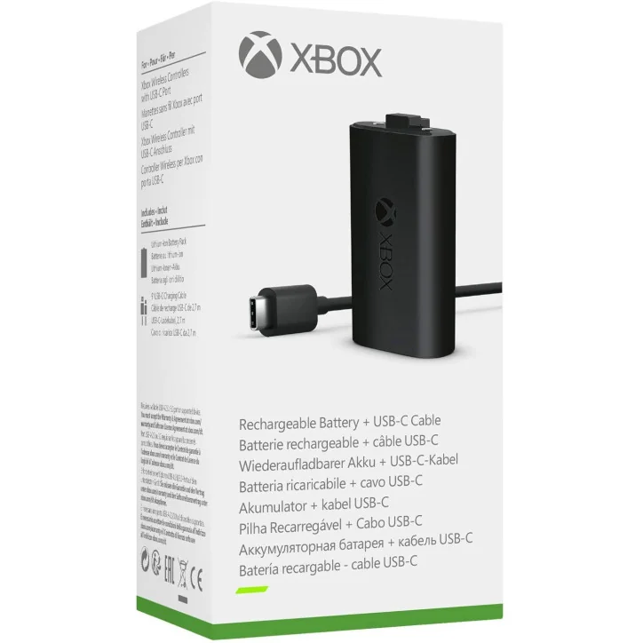 Kit play & charge nouvelle génération pour manettes Xbox Series - Accessoires XBOX - gamezone