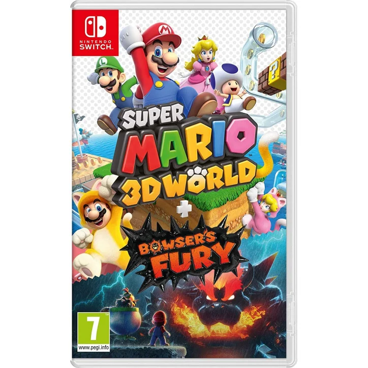 Super Mario 3D World + Bowser's Fury Nintendo Switch Super Mario 3D World + Bowser's Fury Nintendo Switch - Jeux Nintendo Switch - gamezone