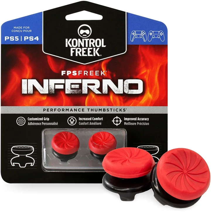KontrolFreek FPS Freek Inferno pour Manette Playstation 4 (PS4) et PlayStation 5 (PS5) - Accueil - gamezone