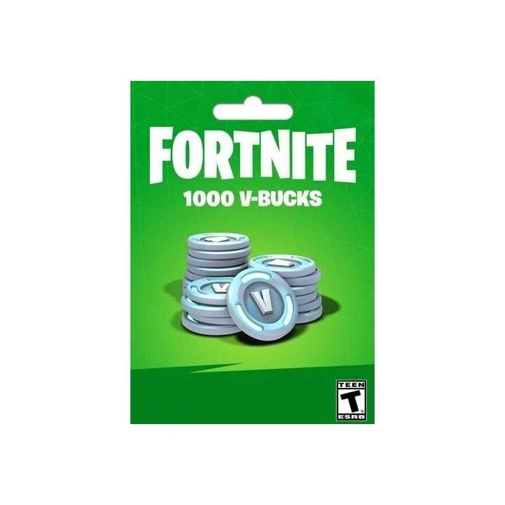 Fortnite - 1000 V-bucks Gift Card Playstation, Xbox, PC, Mobile - Cartes cadeaux et abonnements - gamezone