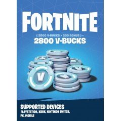 Fortnite - 2800 V-Bucks Gift Card Playstation, Xbox, PC, Mobile en Tunisie