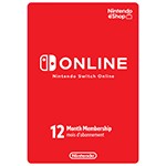 Carte Nintendo Switch Online