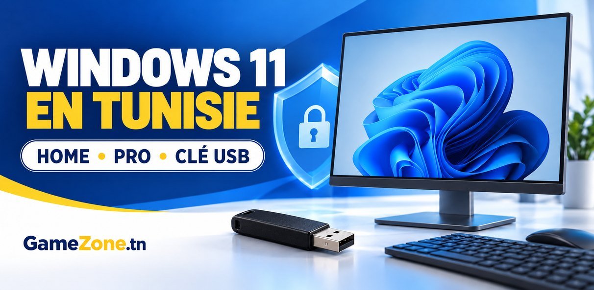 Windows 11 en Tunisie : Home, Pro et clé USB | GameZone